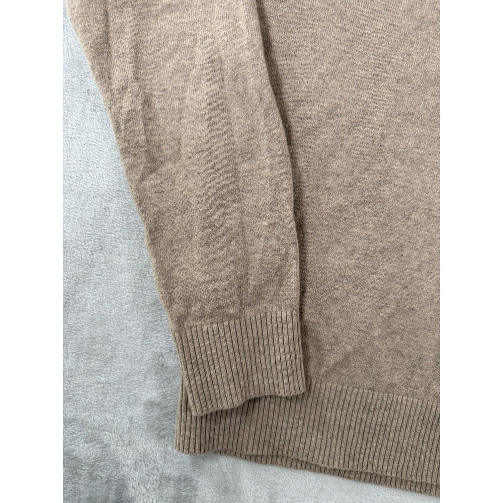 Banana‎ Republic Sweater Mens Small Brown Wool Blend Pullover - Picture 4 of 12